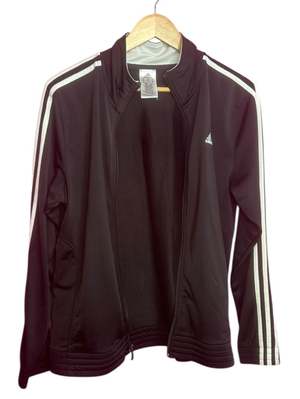 Black Adidas Track Suit Jacket - Picture 2 of 5